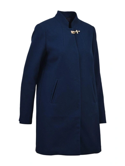 Shop Fay Rain Coat Blue