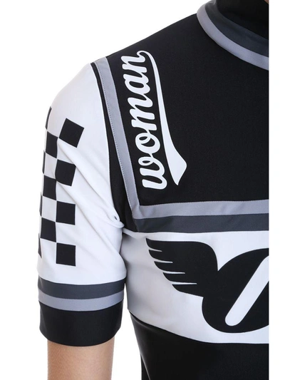 Shop Off-white Cycling Black And White T-shirt