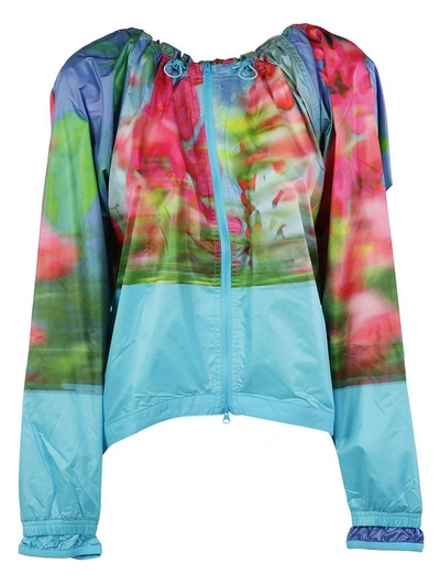 Shop Adidas Originals Adizero Printed Raincoat In Multicolor