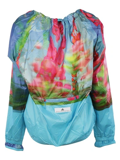 Shop Adidas Originals Adizero Printed Raincoat In Multicolor
