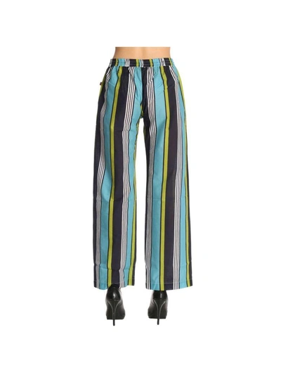 Shop Gallo Pants Pants Women  In Gnawed Blue