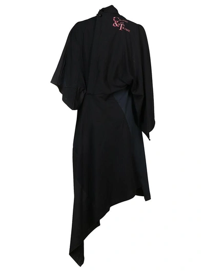 Shop Balenciaga Dress In Version Noir