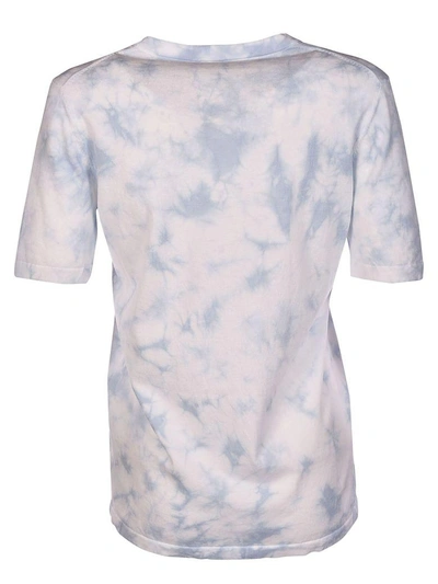 Shop Michael Kors Marble Style T-shirt In Multicolor