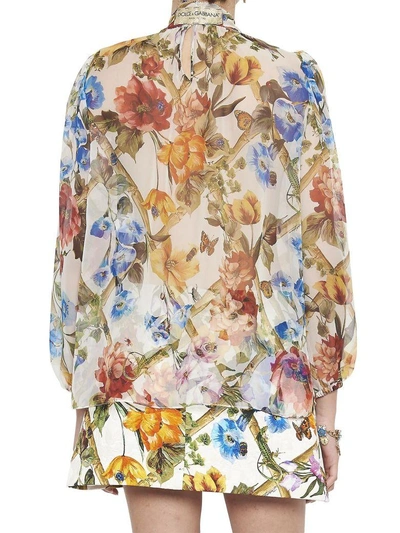 Shop Dolce & Gabbana Shirt In Multicolor