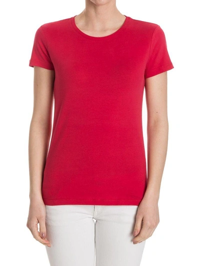 Shop Majestic Cotton T In Red