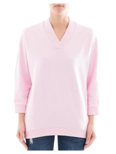 Shop Kenzo Pink Cotton Sweater