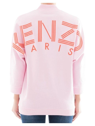 Shop Kenzo Pink Cotton Sweater