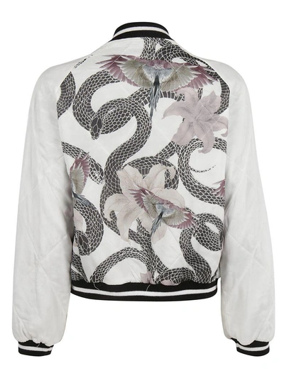 Shop Marcelo Burlon County Of Milan Snakes Bomber