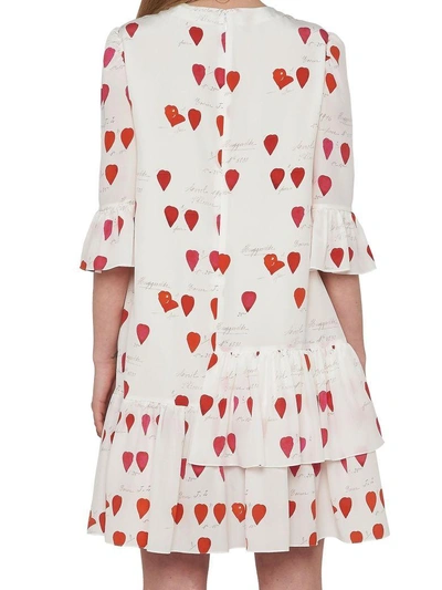 Shop Alexander Mcqueen Dress In Multicolor