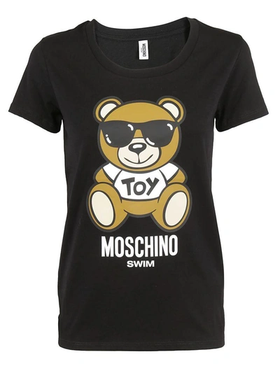 Shop Moschino Bear Print T-shirt