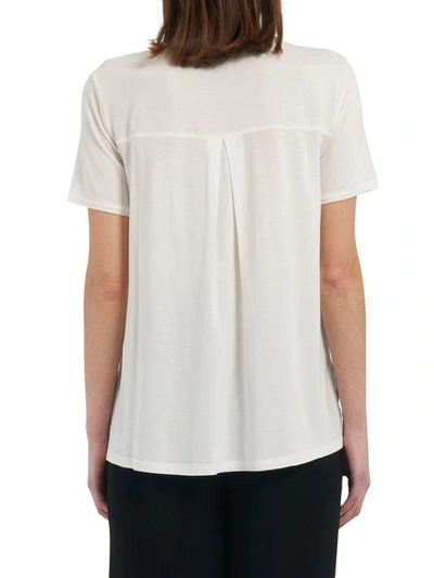 Shop Max Mara Maxmara Weekend T-shirt In White