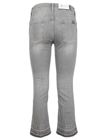 Shop 7 For All Mankind Flared Skinny Jeans In Sliilldaw