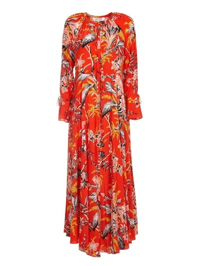 Shop Diane Von Furstenberg Bethany Maxi Dress In Multicolor