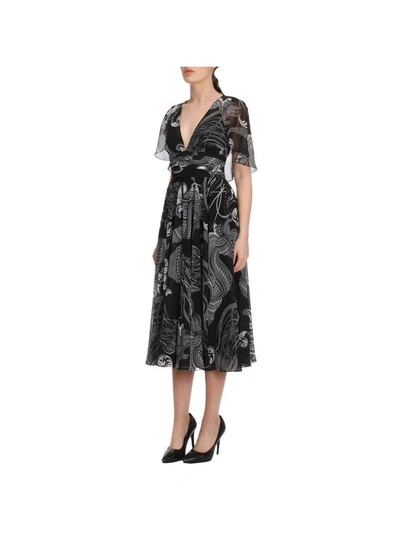 Shop Versace Dress Dress Women  Collection In Black