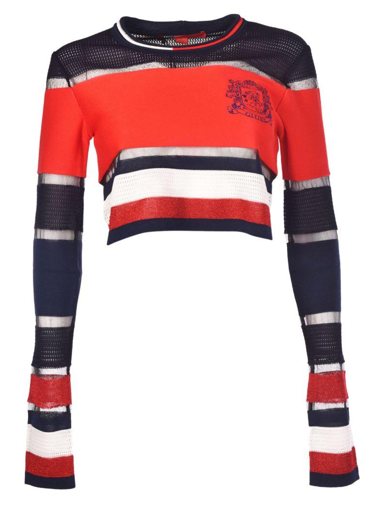 tommy cropped jumper