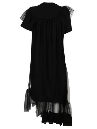 Shop Simone Rocha Tulle Dress In Black