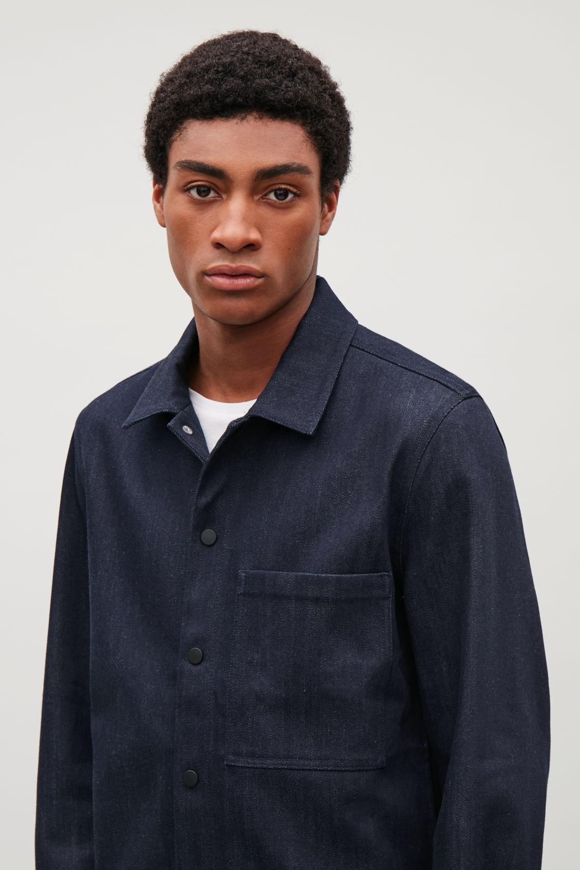 cos denim shirt jacket