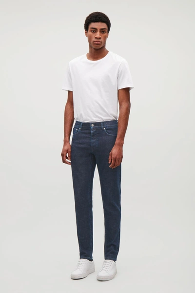 Shop Cos Slim-leg Jeans In Blue