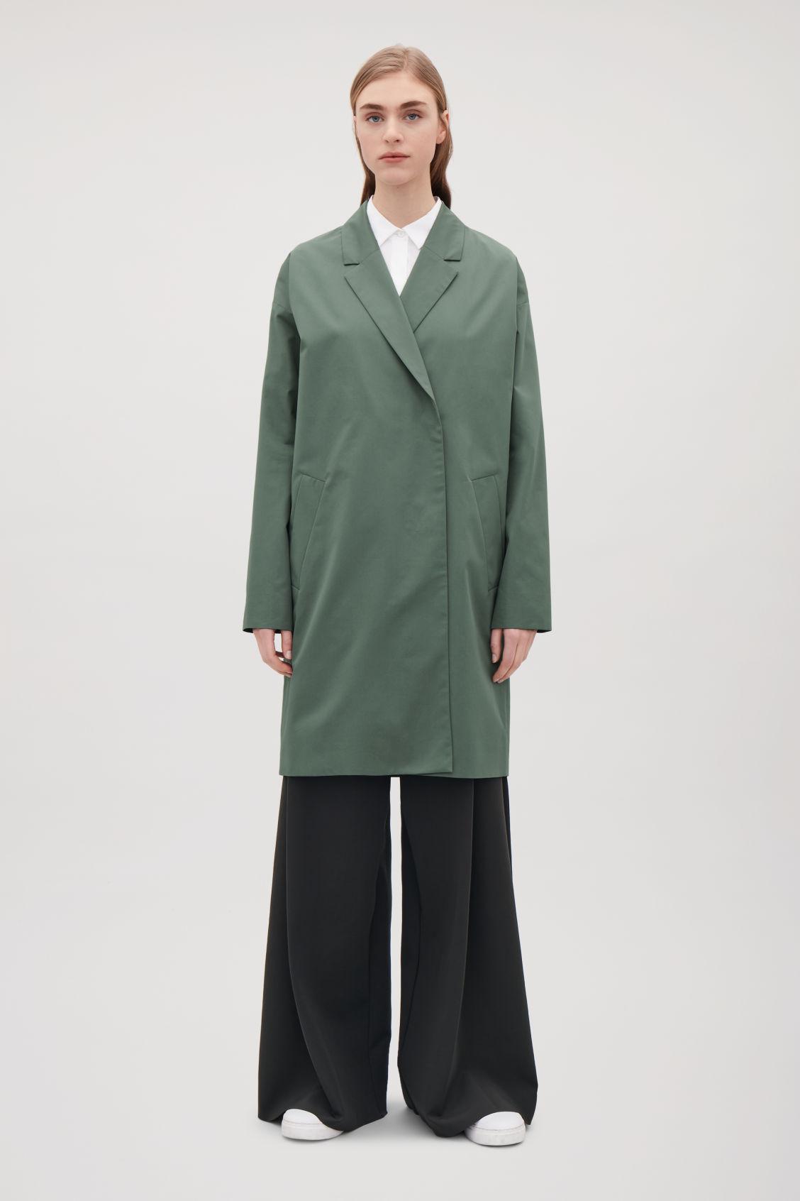 wrap over coat