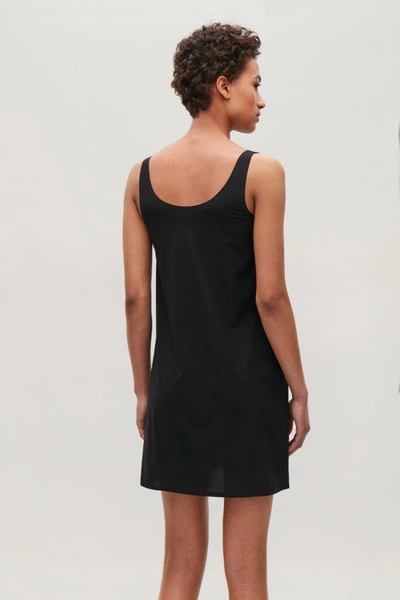 Shop Cos Seamless Slip Dress In Black