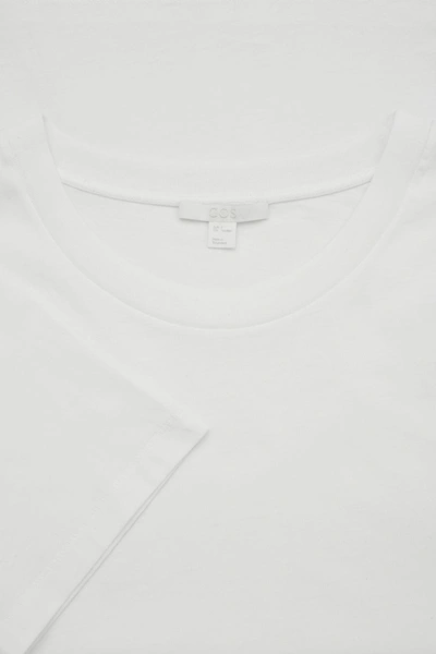 Shop Cos Round-neck T-shirt In White