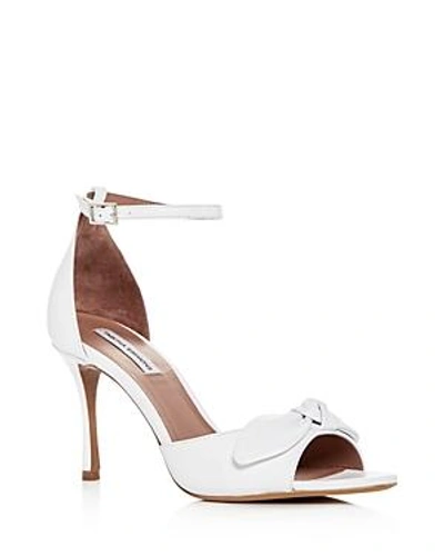 Shop Tabitha Simmons Women's Mimmi Leather High-heel Sandals In White