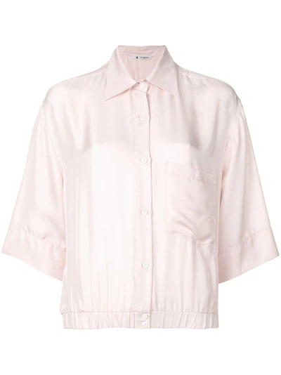 Shop Barena Venezia Elastic Waist 3/4 Sleeve Shirt