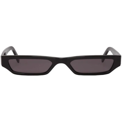 Shop Cmmn Swdn Black Ace And Tate Edition Pris Sunglasses In Jet Black