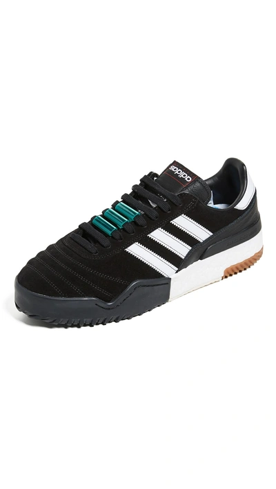 Shop Adidas Originals By Alexander Wang Bball Soccer Sneaker In Core Black/core Black
