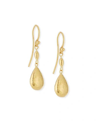 Shop Gurhan 24k Delicate Bead Short Hollow Drop Earrings