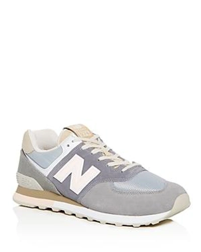 New Balance Men's 574 Vintage Surf Hemp Lace Up Sneakers In Gunmetal |  ModeSens