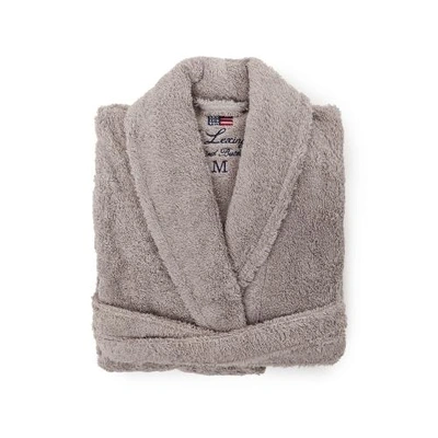 Shop Lexington Original Bathrobe S In Gray