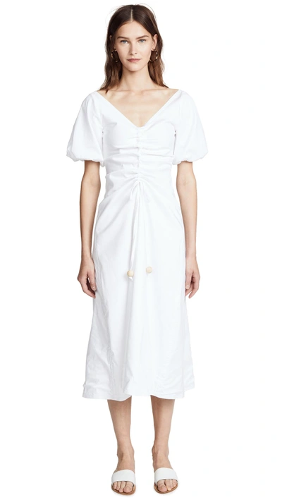 Shop Paper London Sisi Dress In White