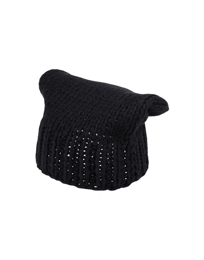 Shop Mm6 Maison Margiela Hat In Black