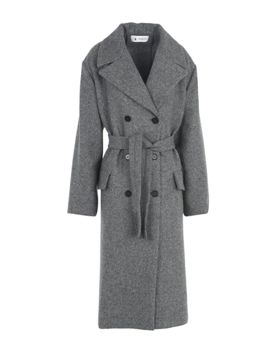 Shop Barena Venezia Coat In Grey