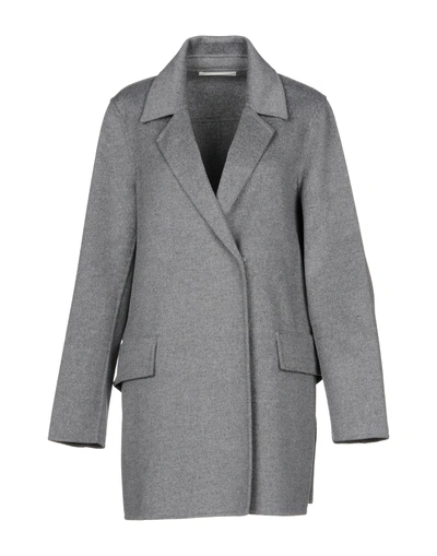 Shop Liviana Conti Coat In Grey