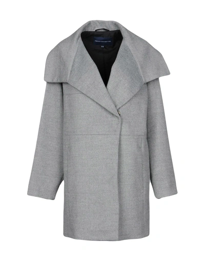 Shop French Connection Coat In Grey