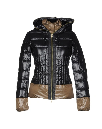 Shop Duvetica Down Jacket In Black