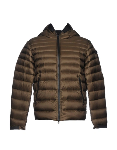 Shop Ai Riders On The Storm Down Jackets In Dark Green