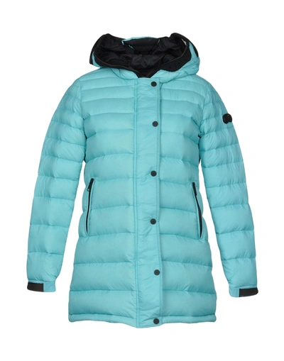 Shop Ai Riders On The Storm Down Jacket In Sky Blue