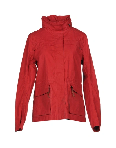 Shop Aigle Jackets In Red