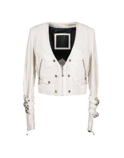 Shop Philipp Plein Jackets In White
