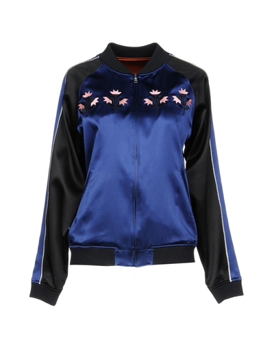 Shop Opening Ceremony Bomber In Blue
