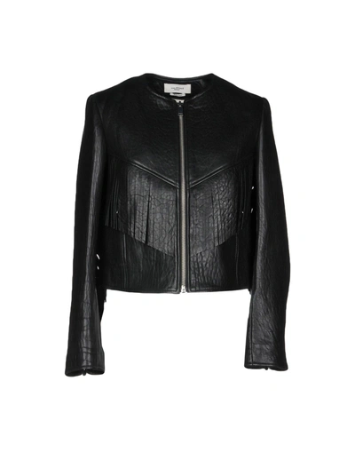 Shop Isabel Marant Étoile Biker Jacket In Black