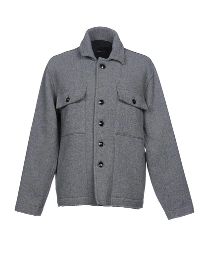 Shop Roberto Collina Jacket In Grey