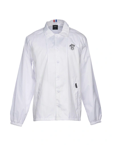 Shop Huf Jackets In White