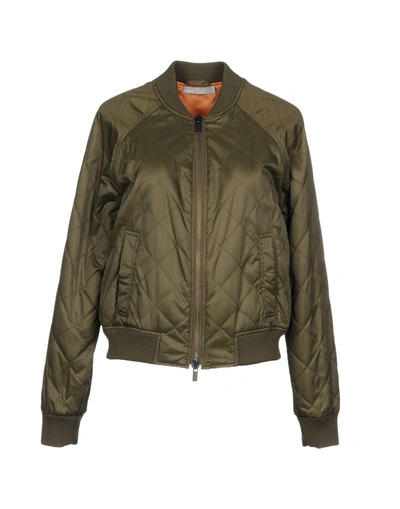 Shop Vince Jackets In Military Green