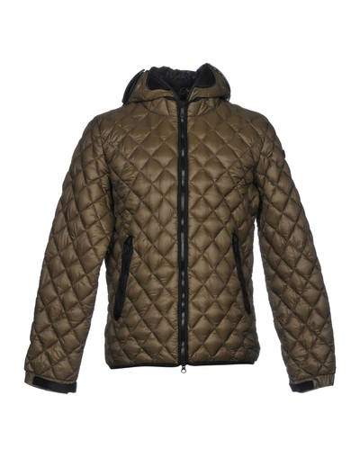 Shop Ai Riders On The Storm Down Jackets In Military Green