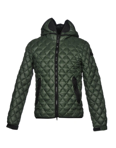 Shop Ai Riders On The Storm Down Jackets In Green