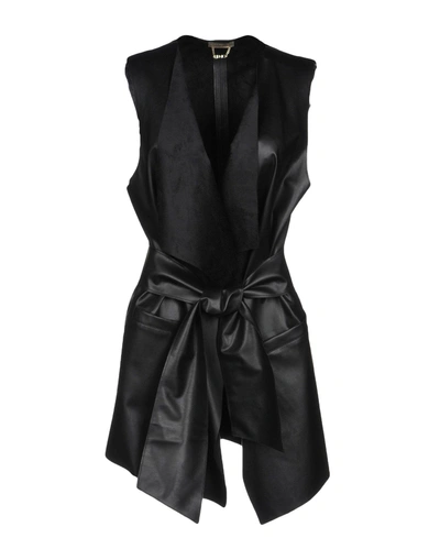 Shop Liu •jo Full-length Jacket In Black